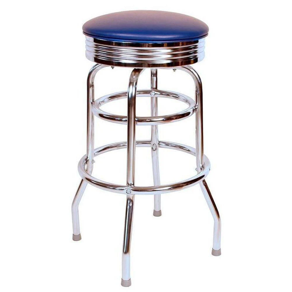Chrome Double Ring Bar Stool - 1971 - Image 3