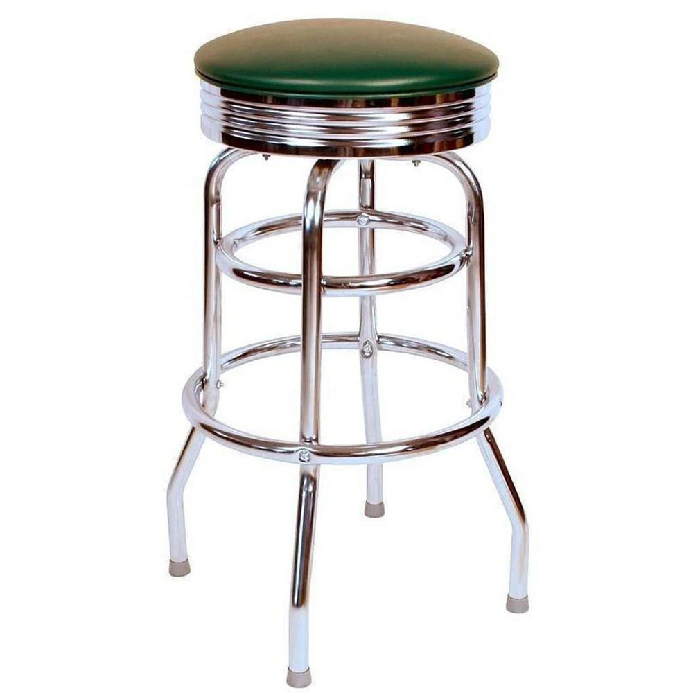 Chrome Double Ring Bar Stool - 1971 - Image 4